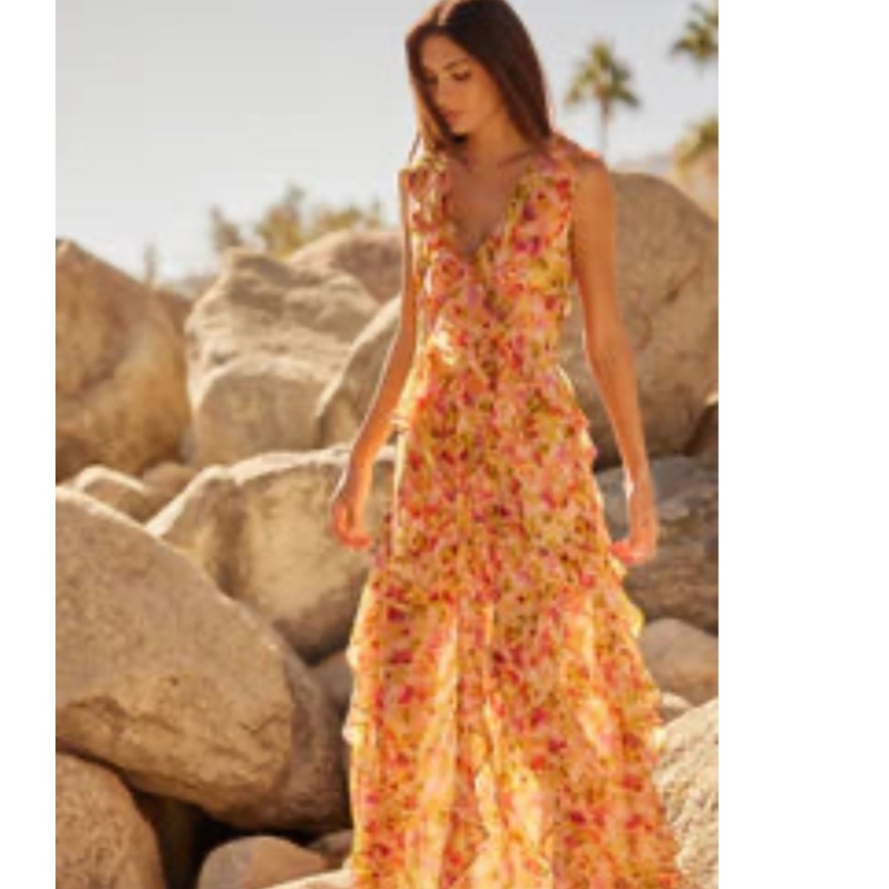 MISA Claudita Maxi Dress